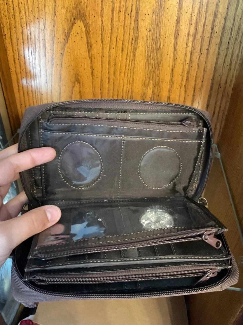 STS cow hide XL wallet